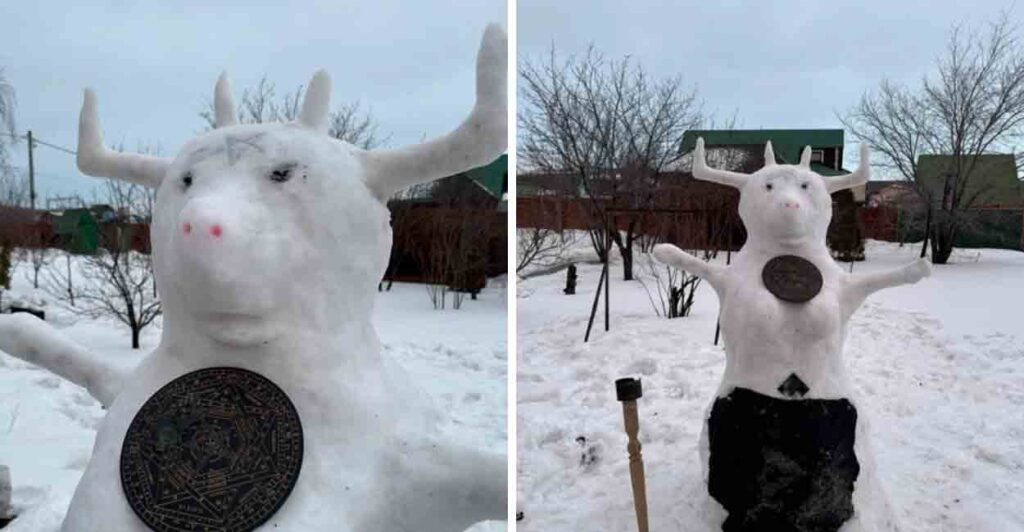 Самарский медиум Олег Шепс показал как выглядит снеговик у экстрасенсов