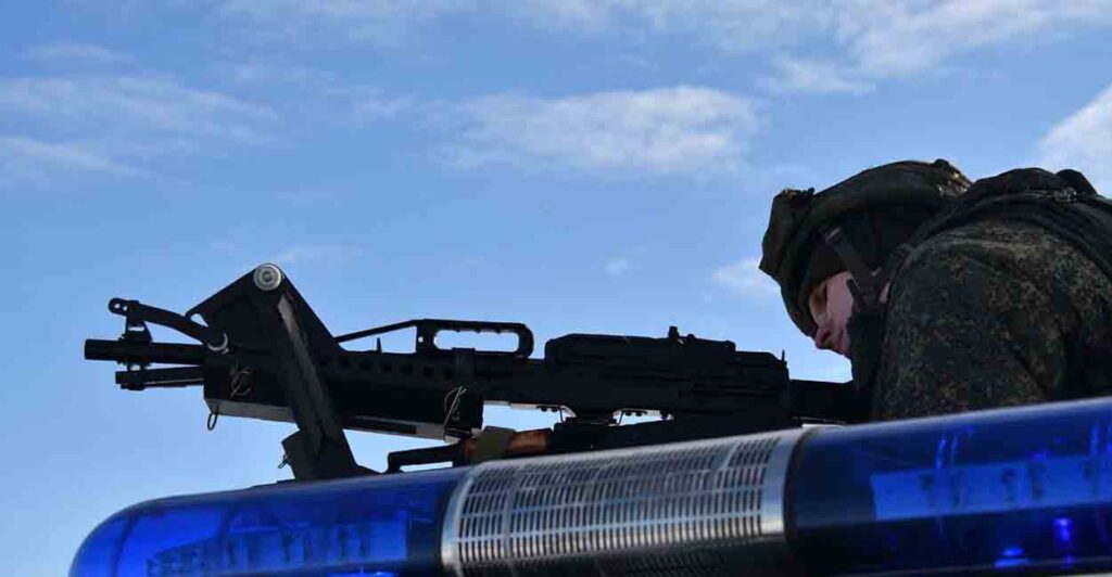Военные полицейские уничтожили ДРГ условного противника на учениях под Самарой