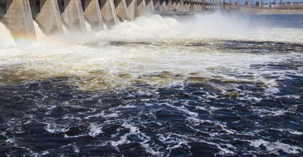 Во время сброса воды на Жигулевской ГЭС в Самаре может подтопить ряд территорий