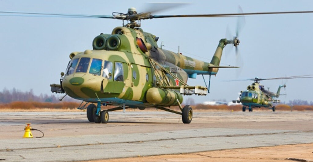 «Ъ»: на военном аэродроме в Самаре неизвестные пытались поджечь вертолет Ми-8