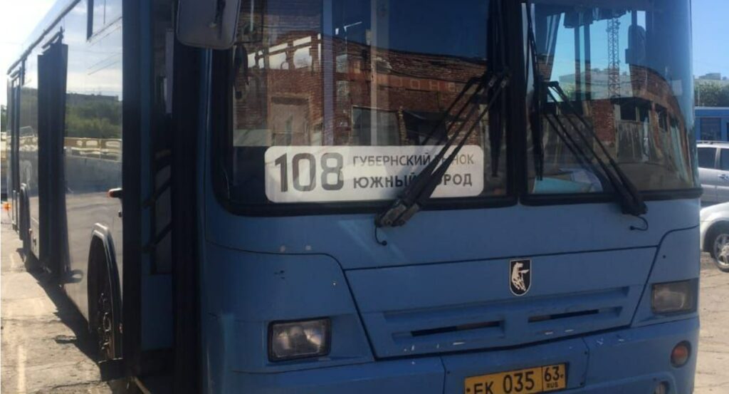 18 мая в Самаре электробус не выехал на маршрут №108