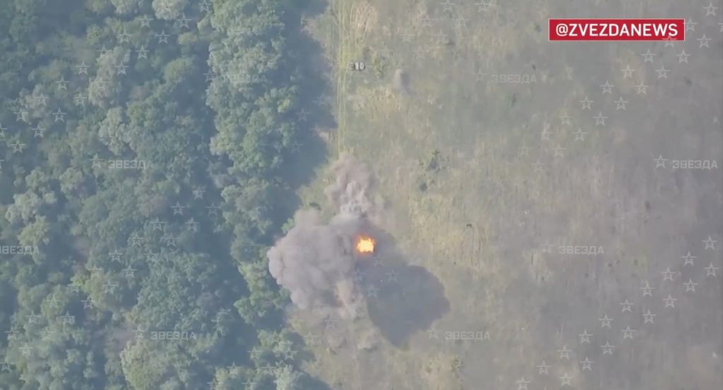 Оператор «Ланцета» рассказал о редкой технике НАТО, уничтоженной в зоне СВО