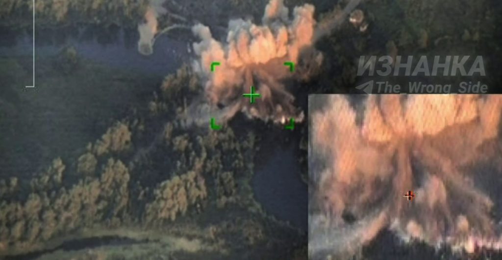 Появилось видео уничтожения важнейшей стратегической переправы ВСУ