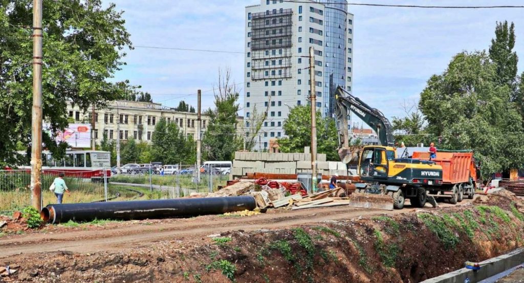 Движение трамваев на улице Антонова-Овсеенко в Самаре возобновлено