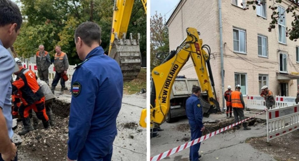 В Ленинском районе Самары двум домам не подавали горячую воду из-за порыва