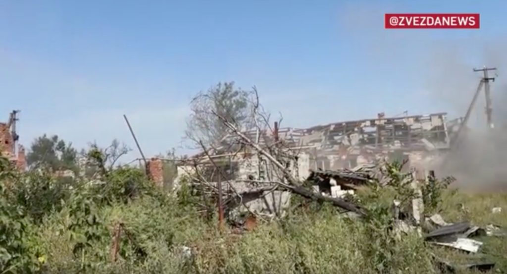 Российские военные опубликовали видео боев за Новогродовку в ДНР