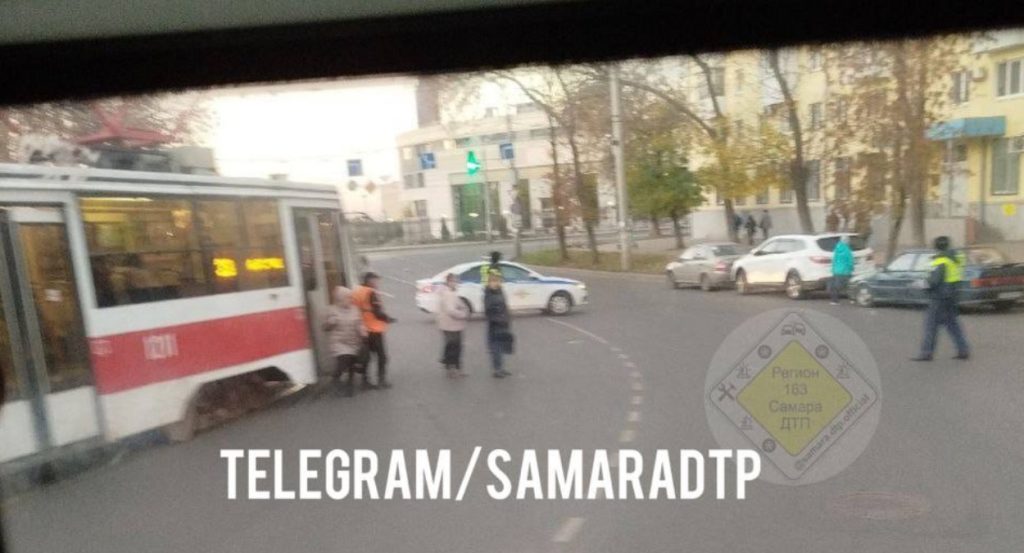 В Самаре 15 октября полиция перекрыла движение на ул. Красноармейской