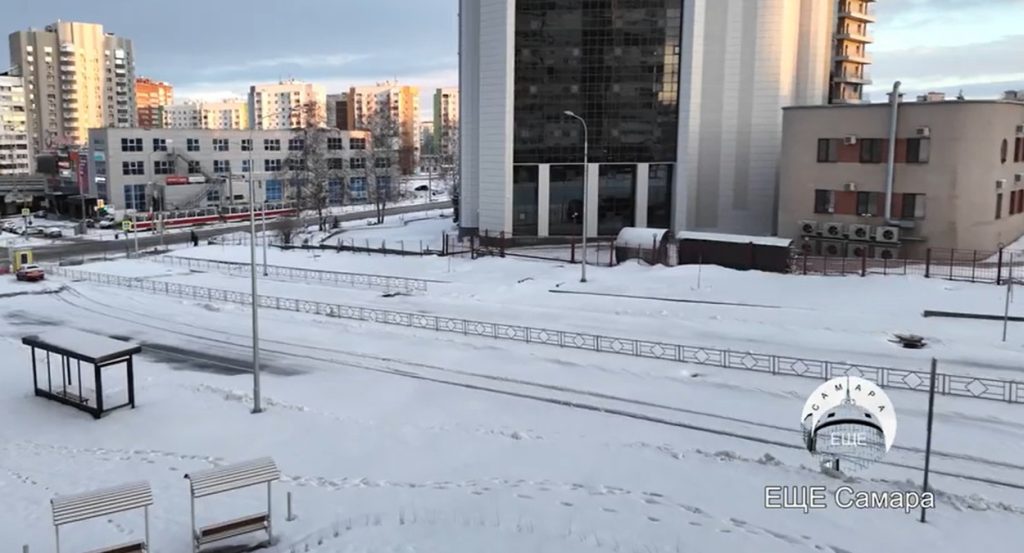 В Сети появилось видео дороги на XXII Партсъезда в Самаре после реконструкции