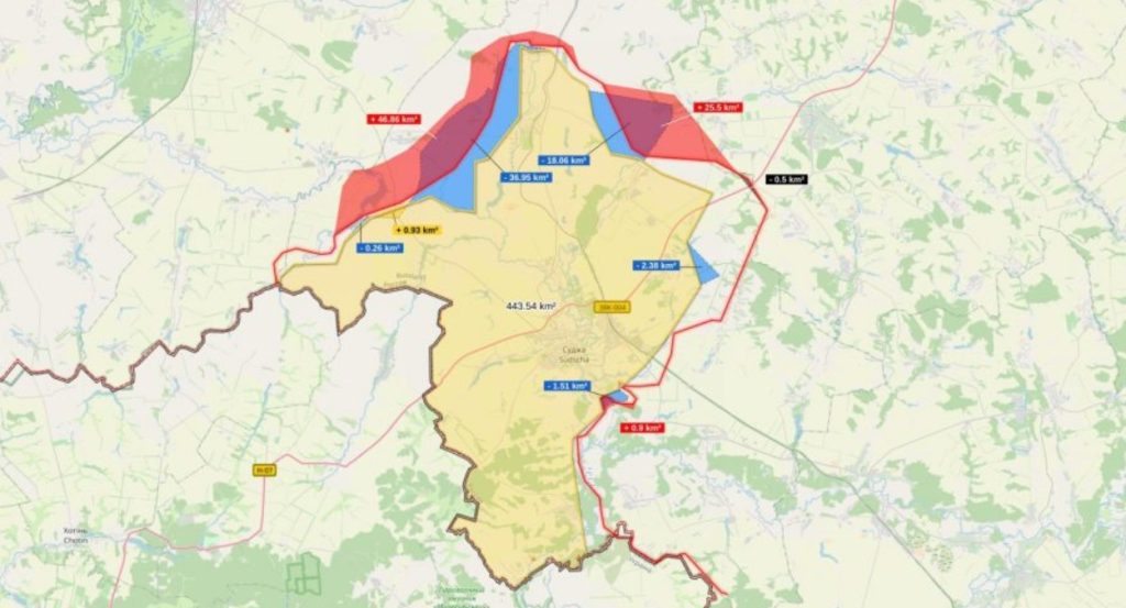 Бойцы ВСУ за неделю потеряли 2/3 оккупированной территории