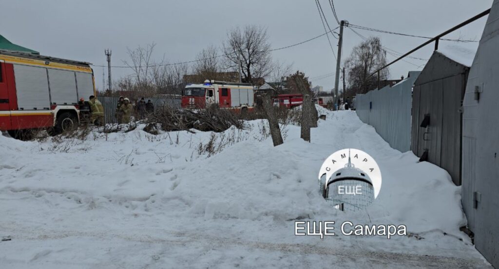 В Самаре 11 февраля произошел пожар за Ботаническим садом