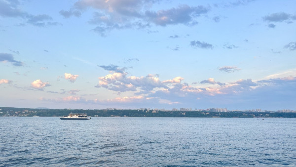 Волга в Самарской области нагрелась почти до + 24°C