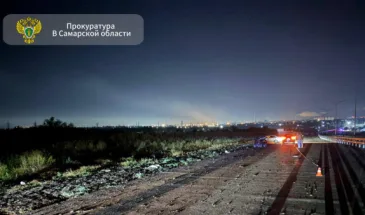 В результате ночной аварии под Самарой погибли молодые люди