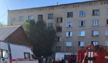 В Самарской области в результате пожара в общежитии погибли два человека