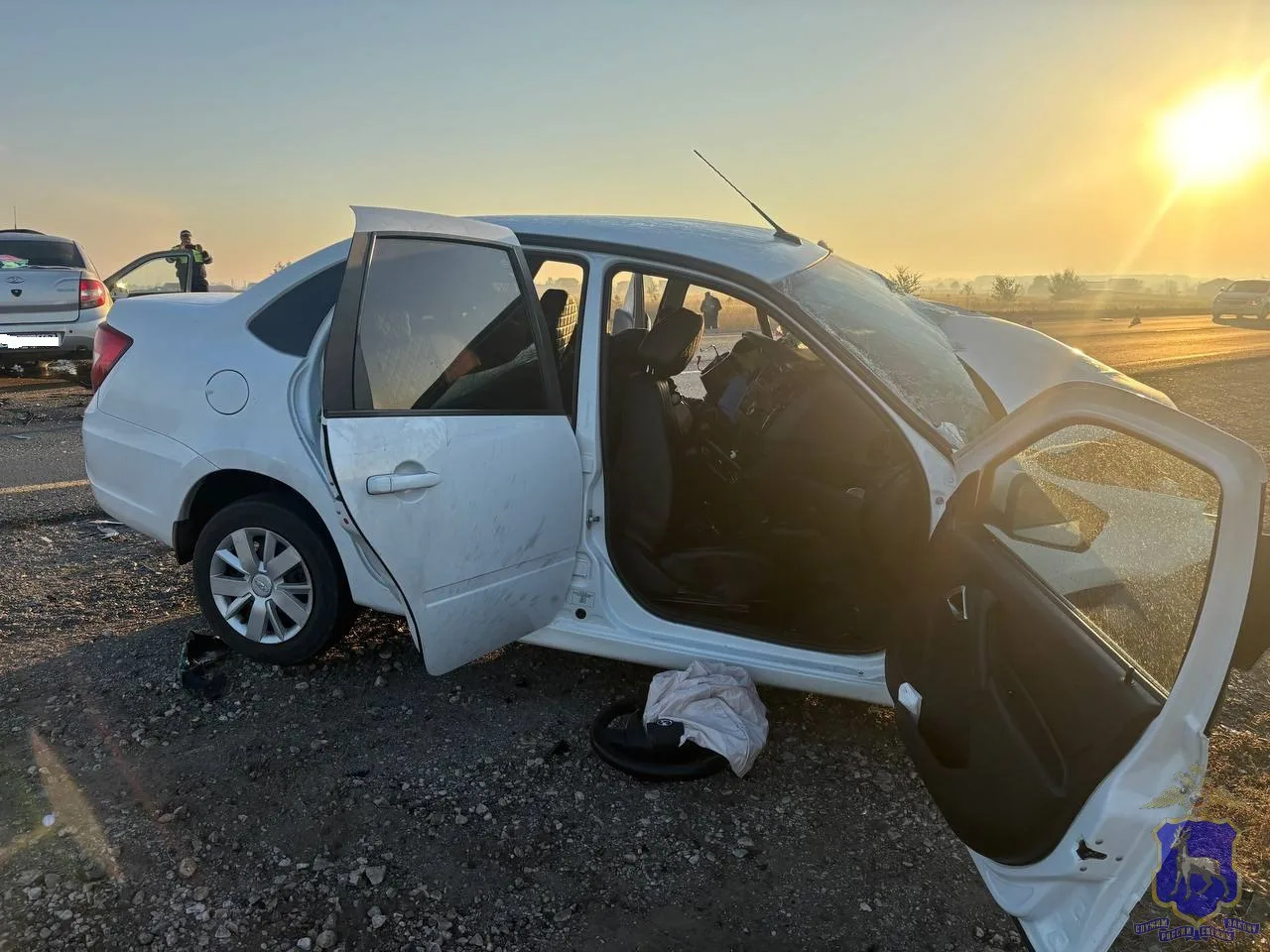 Появились видео и сведения о фронтальном ДТП с двумя жертвами в районе Самары