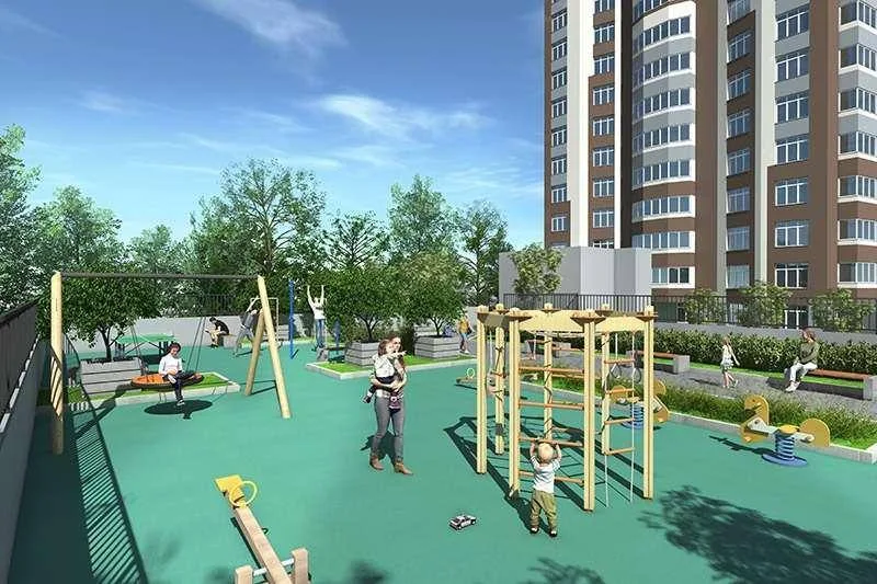 В поселке Управленческий в Самаре появилась визуализация нового многоэтажного здания