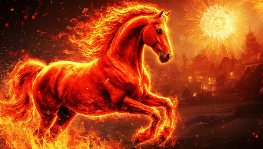 Как подобрать наряд на Новый год, чтобы задобрить Красную Огненную Лошадь: будете звездой вечера — еще и год удачный