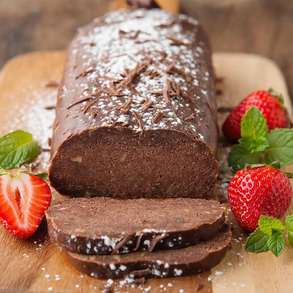 Шоколадная колбаса, как из детства – 10 минут замеса, 2 часа в холодильнике, тает во рту без выпечки