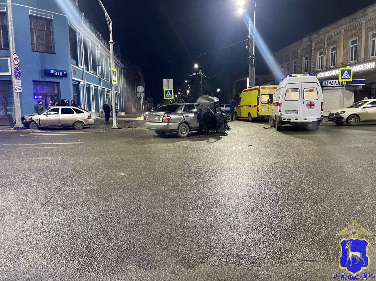 Четыре девушки попали в больницу после жесткого ДТП в Самарской области