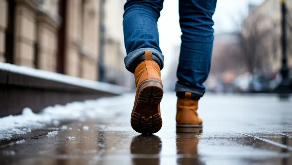 Провожу ваткой по подошве — и перестаю скользить даже на ледяном спуске: держится всю зиму