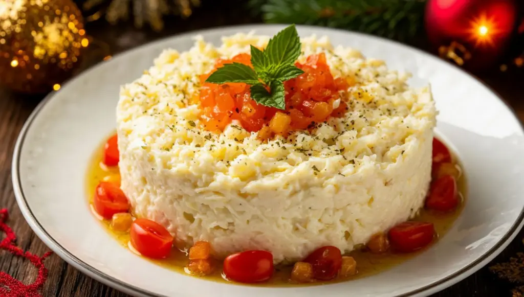 Новогодний салат «Белый принц» станет любимчиком вашей вечеринки — красиво, вкусно и без лишней возни