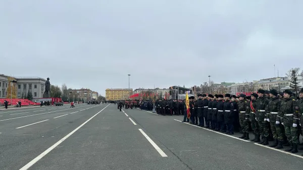 В Самаре 6 ноября прошла генеральная репетиция Парада Памяти