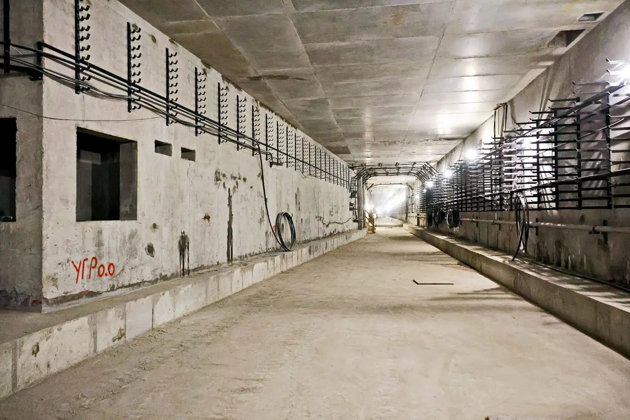 Фоторепортаж: завершение строительства тоннеля станции метро «Театральная» в Самаре