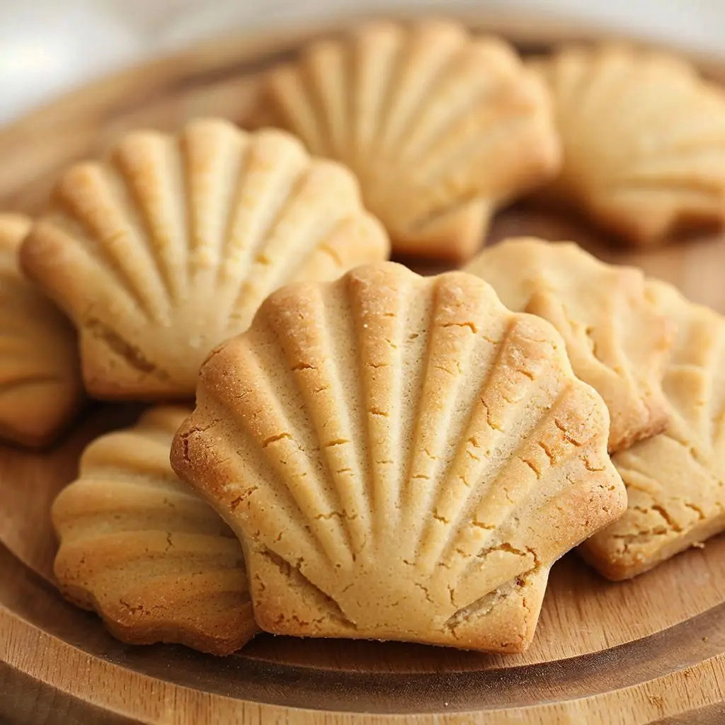Старинное печенье «Ракушки», по рецепту моей бабушки – хрустящее слоёное песочное тесто с нежнейшей белковой начинкой-суфле