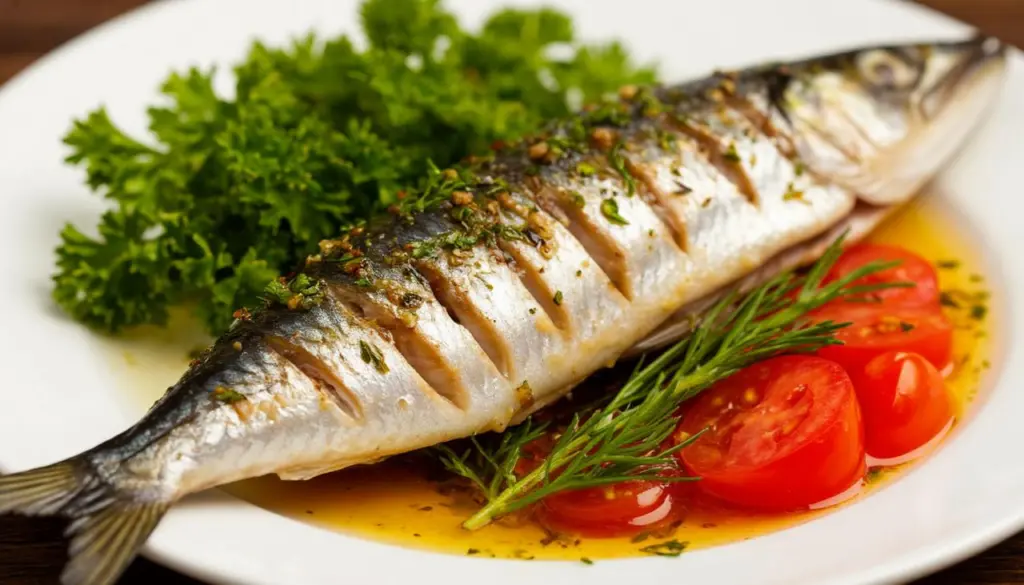 Стала мариновать скумбрию таким способом: рыбка во рту «тает», а лук получается настоящим деликатесом