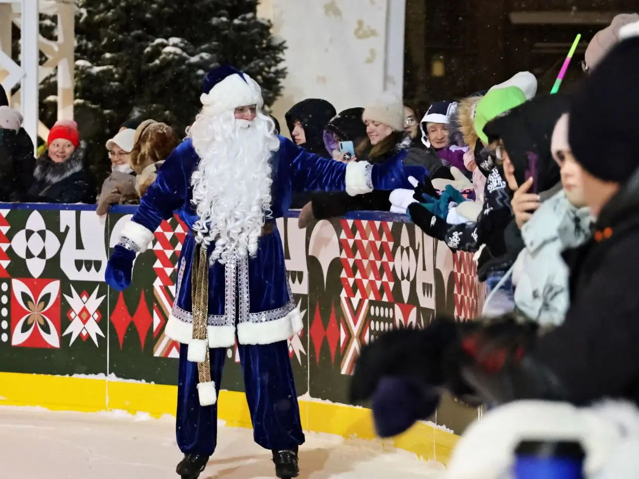 Фигуристы проведут свои выступления на льду, расположенном на площади Куйбышева в Самаре