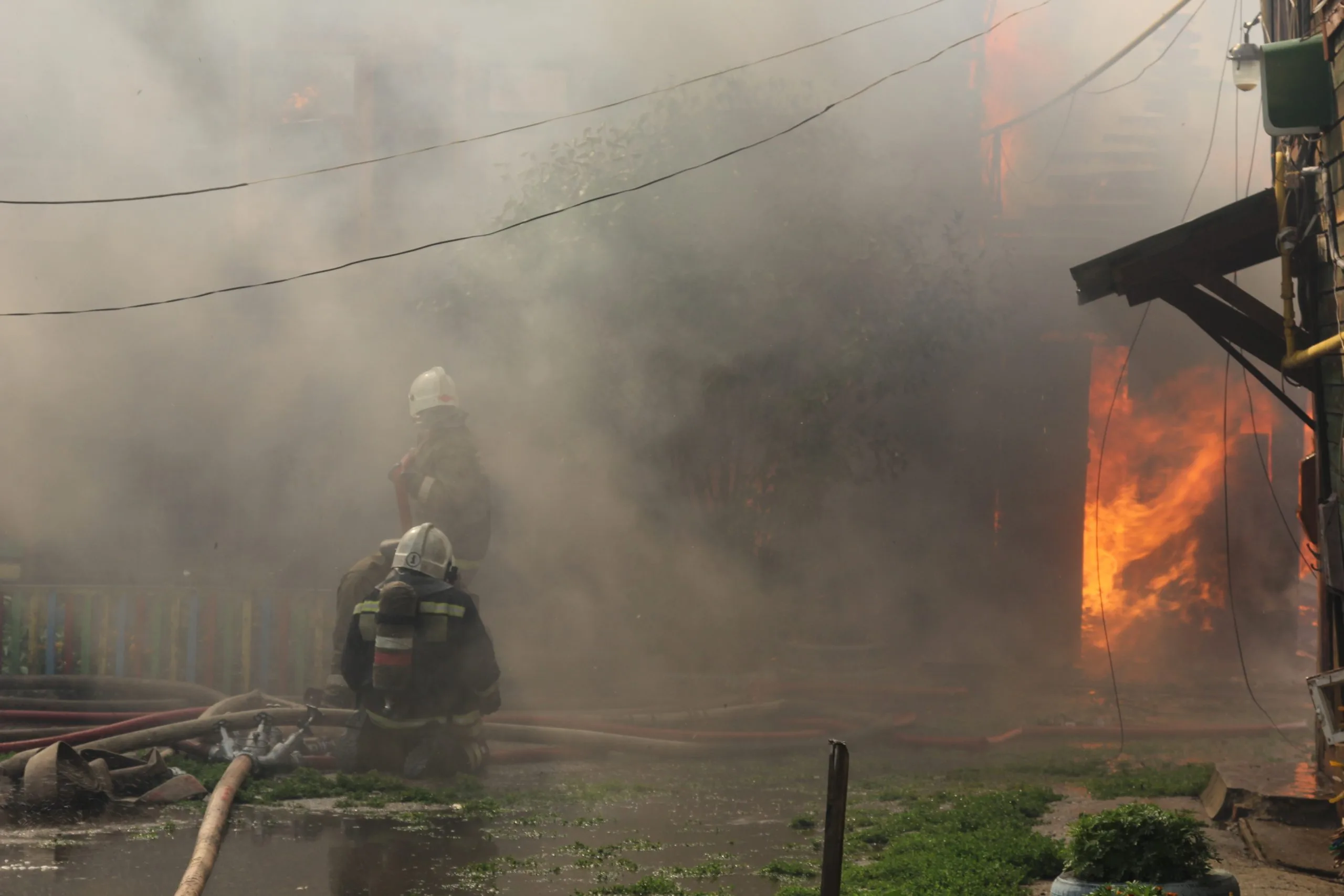 49-летняя женщина погибла во время пожара в Самарской области 49-летняя женщина погибла во время пожара в Самарской области