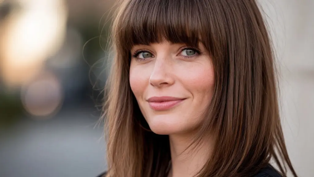 Челка банни — главный тренд сезона: как надо укладывать модную версию «шторки»