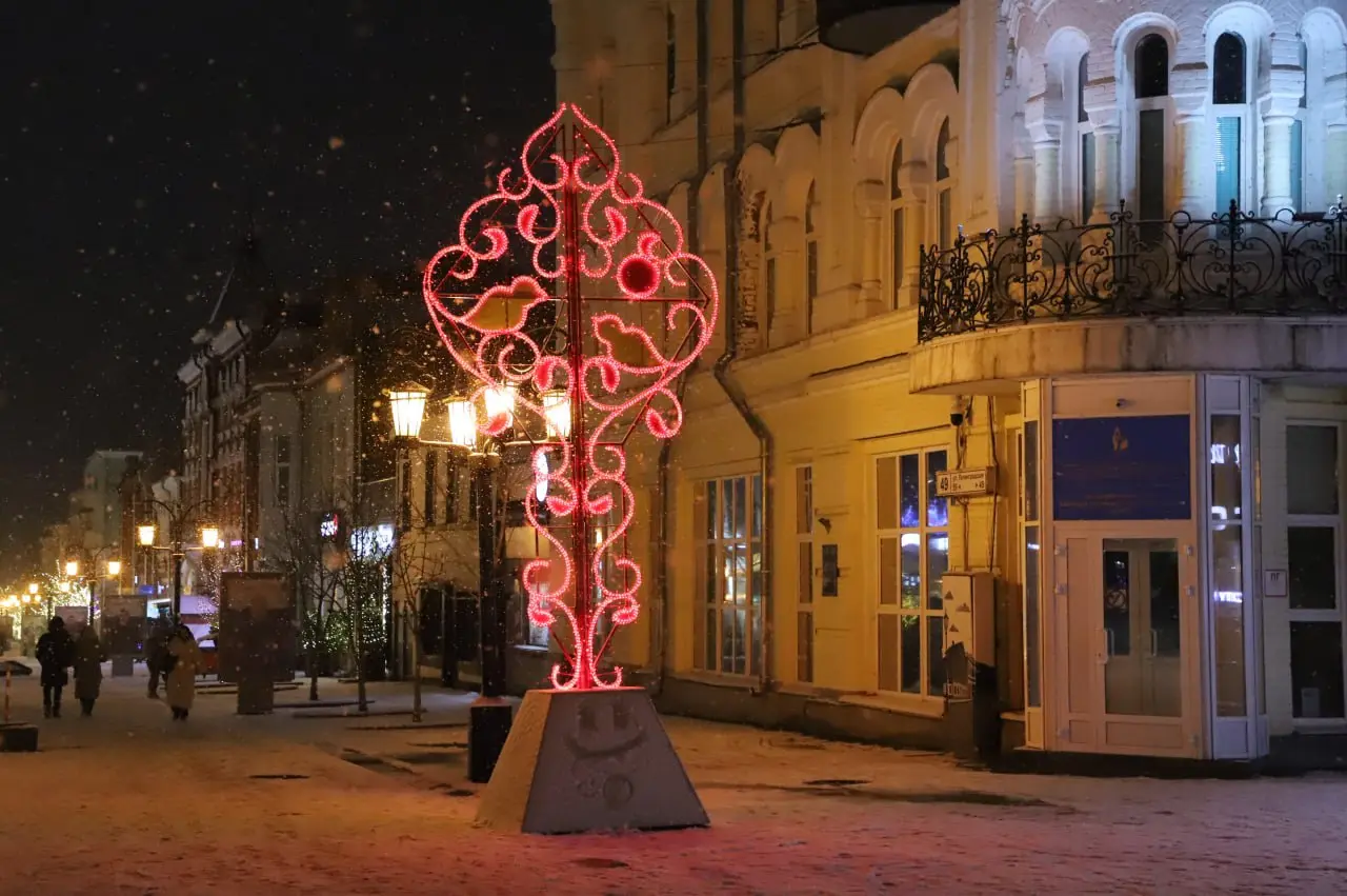 В Самаре на улице Ленинградской появились новые световые установки