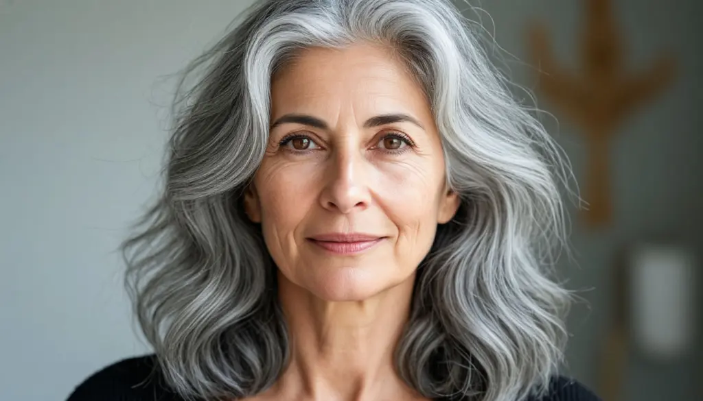 Седые волосы густеют на глазах: метод — натуральное ополаскивание из того, что уже есть на кухне