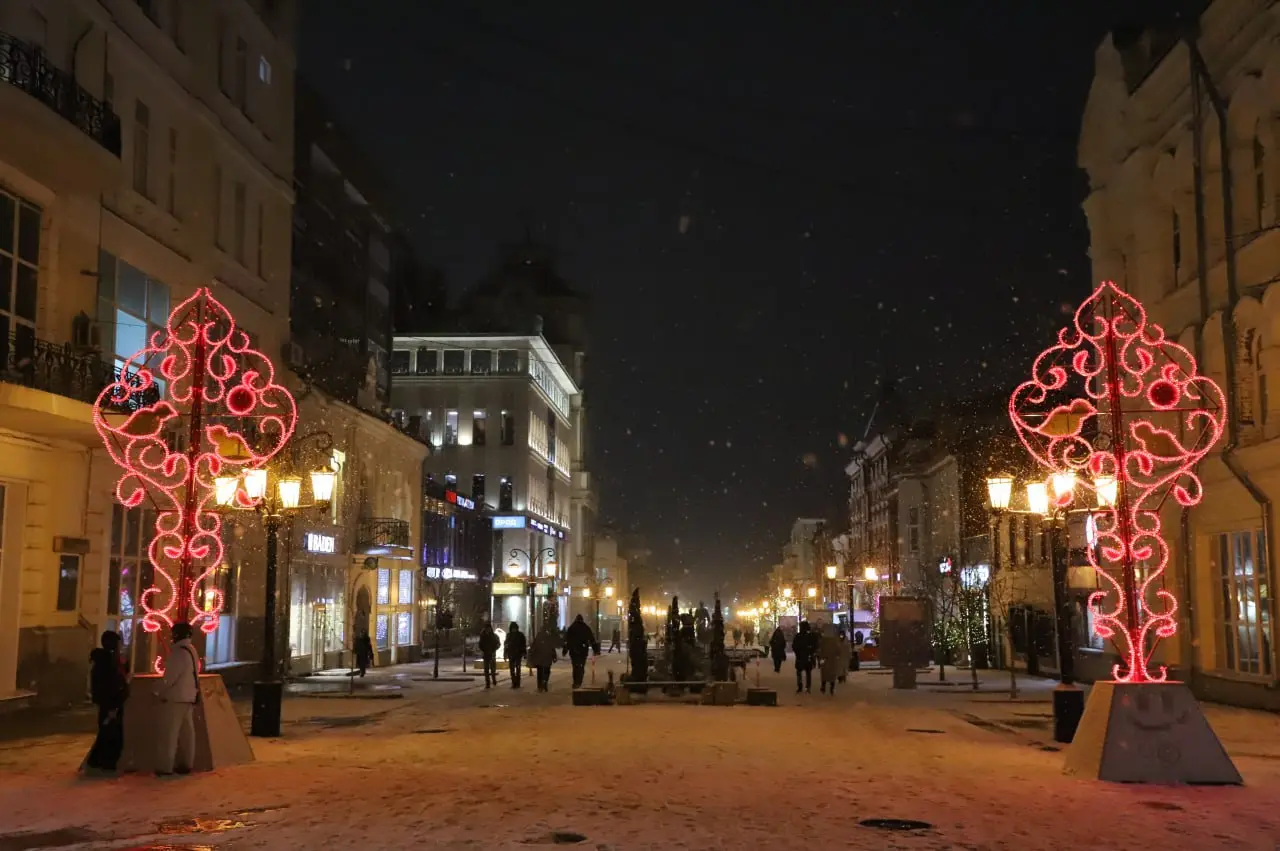 В Самаре на улице Ленинградской появились новые световые установки