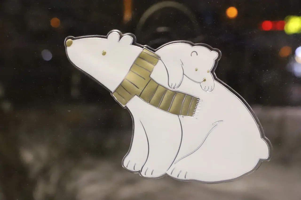 В Самаре появились снимки новогоднего троллейбуса