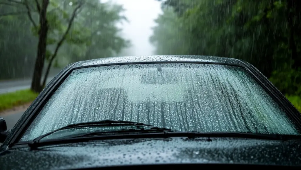 Пшикаю пару раз на лобовое — и стекла не запотевают ни утром, ни в сильный дождь: прозрачность стабильно держится весь день