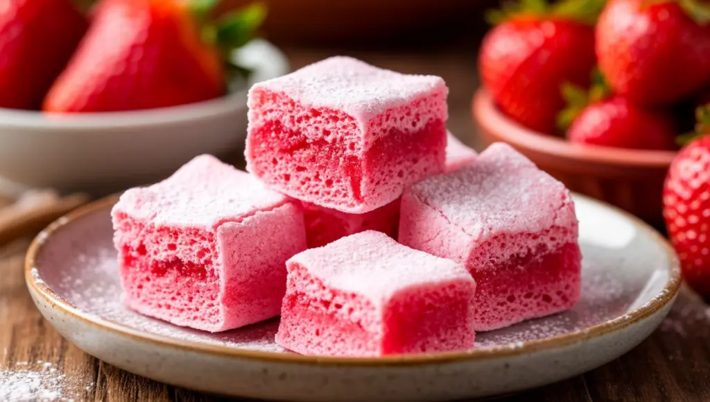 Домашний «зефир» из клубники за пару минут: белковый десерт без лишней химии и хлопот