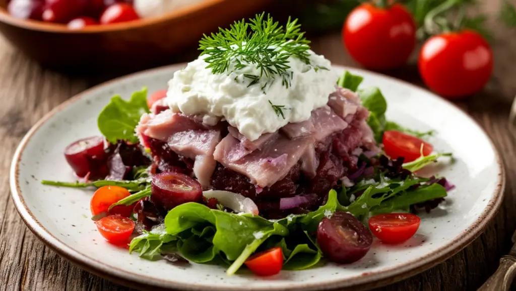 Селёдка под снегом: салат с изюминкой, который улетает с праздничного стола первым