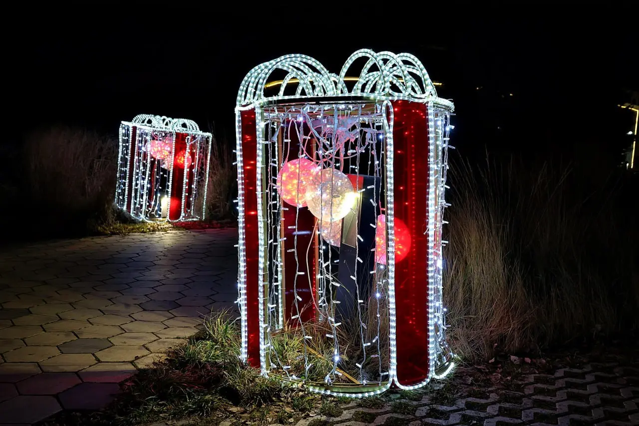 Фоторепортаж: в Самаре появились новые световые инсталляции