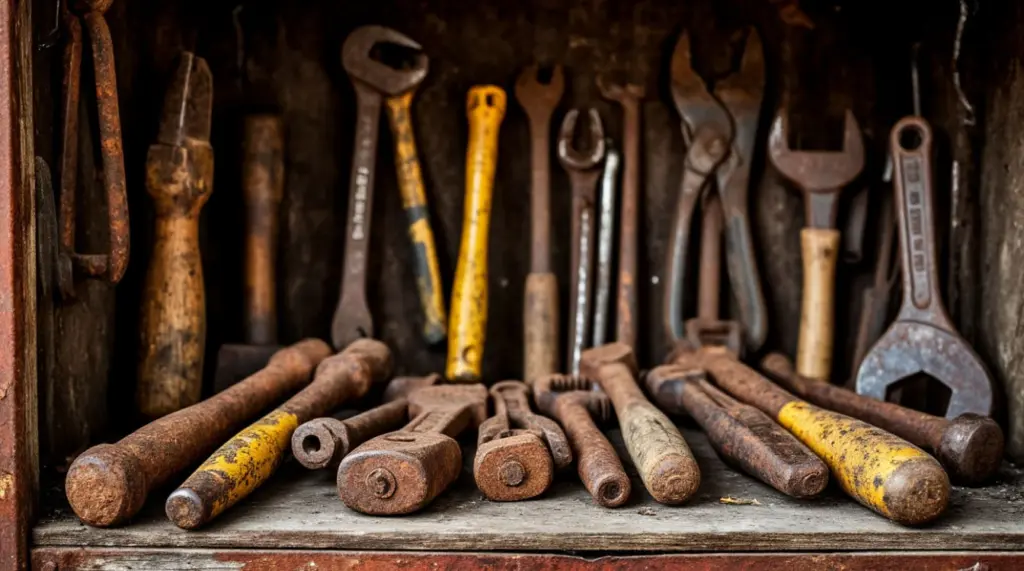 Овощ и стакан газировки: как отмыть металлические инструменты от ржавчины без профессиональной химии