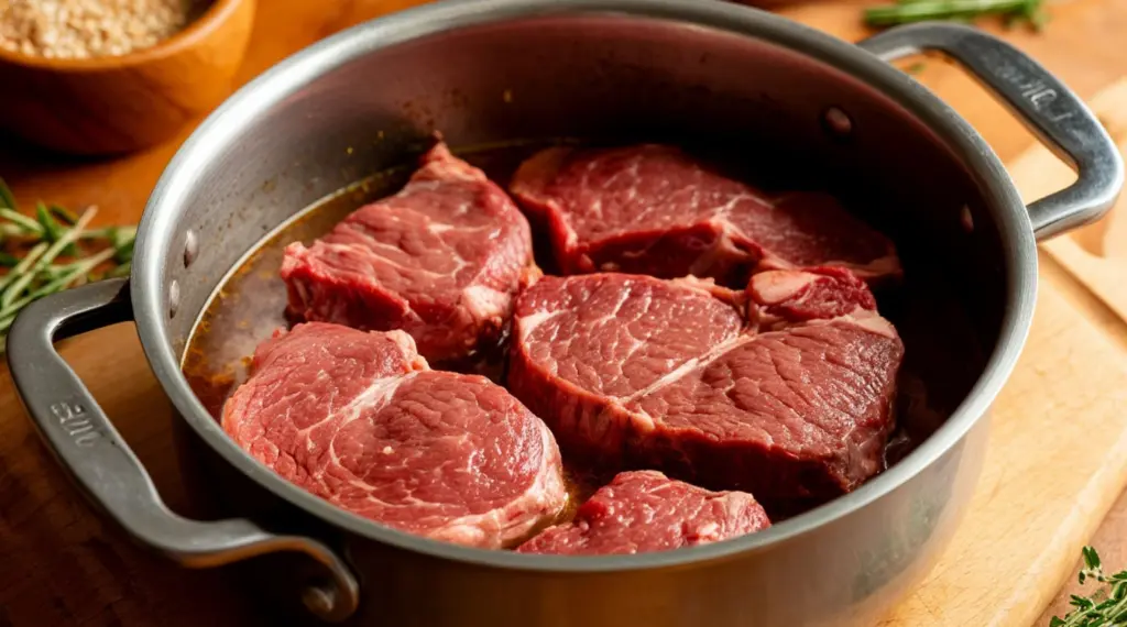 Оказалось, что всю жизнь мясо при варке солила неправильно: опытный повар по секрету рассказал, как надо