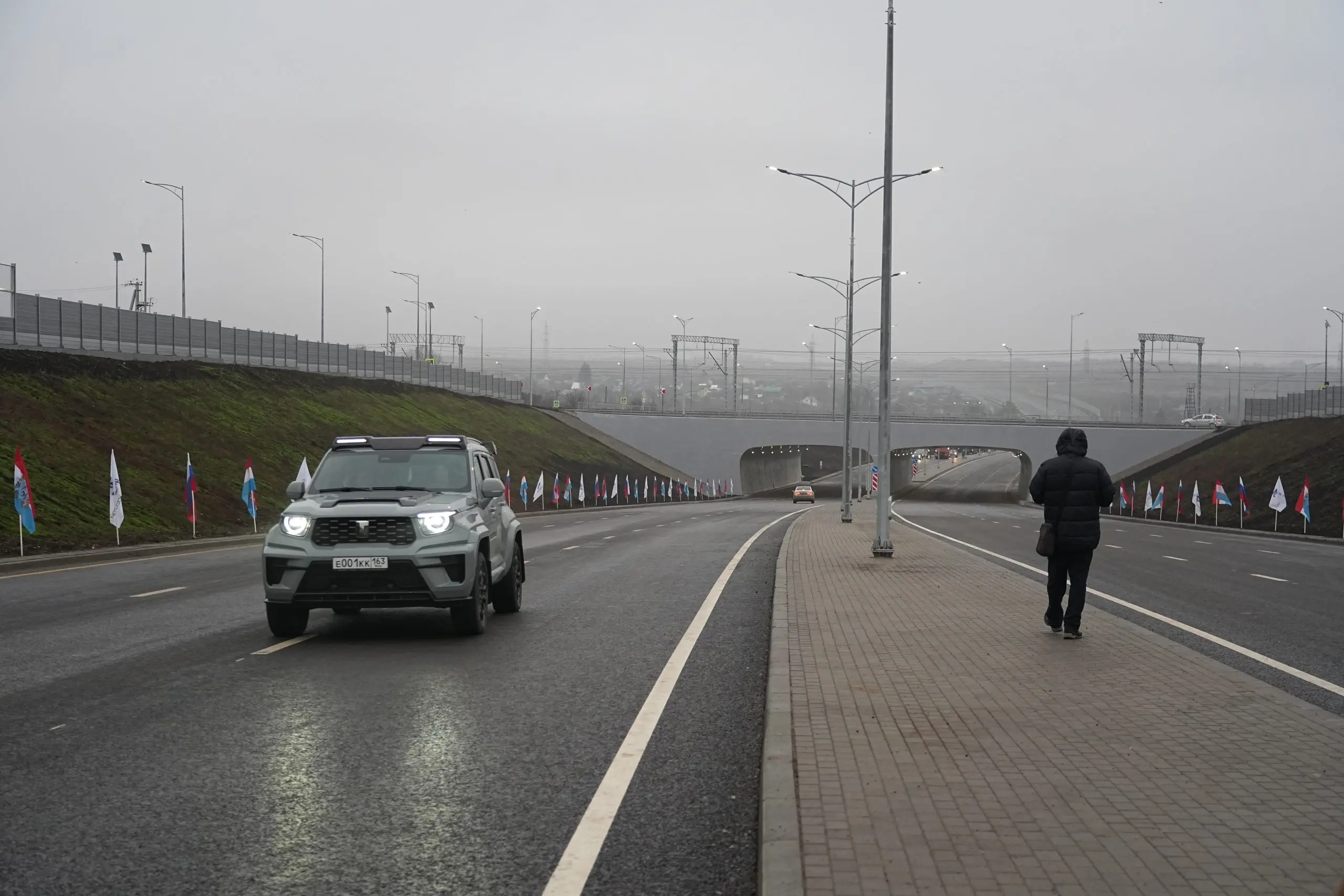 Фоторепортаж: в каком состоянии находится обновленная автодорога «Центральная» в Самаре