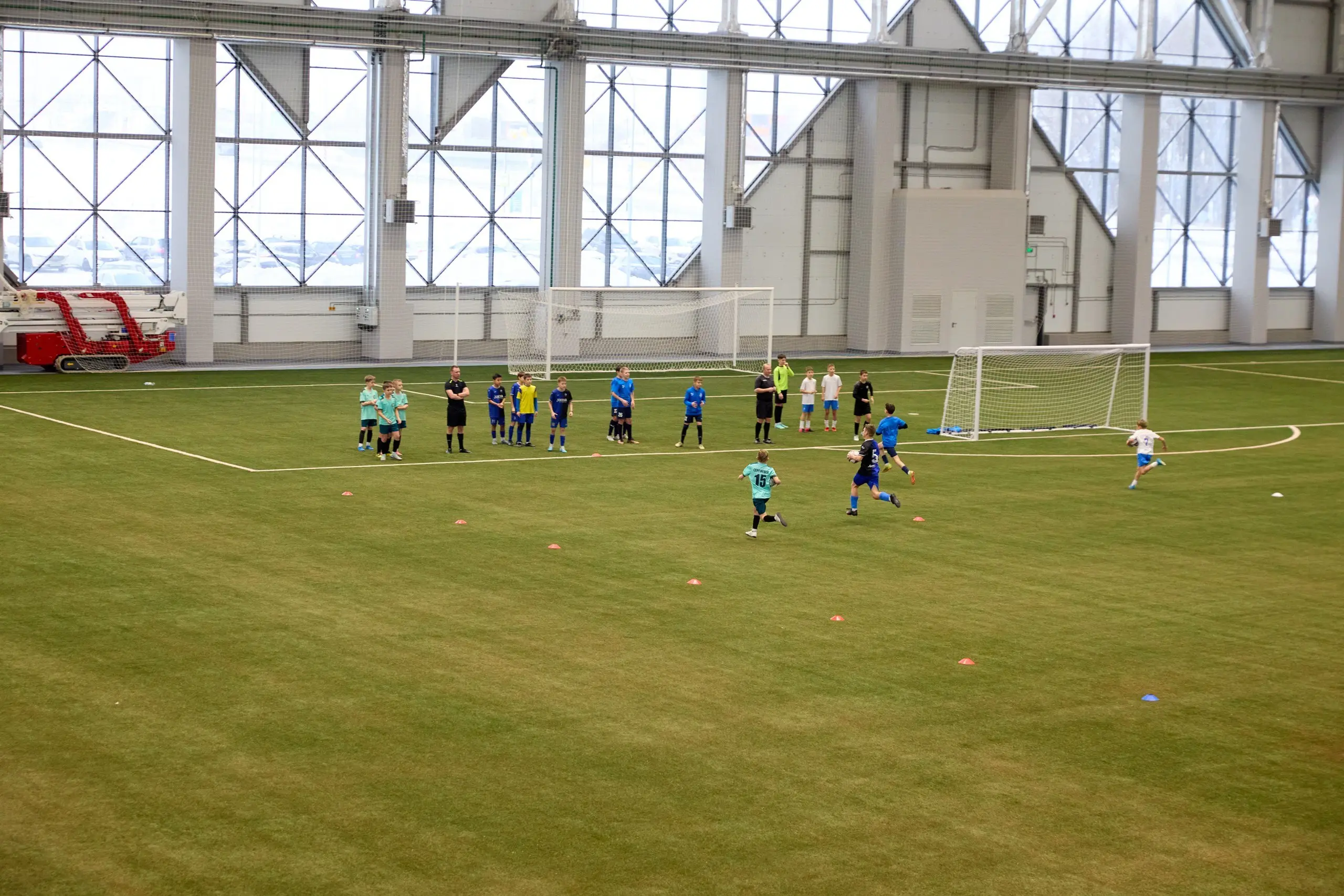 В Самаре осуществляется детский турнир «Новый год с футбольным мячом»