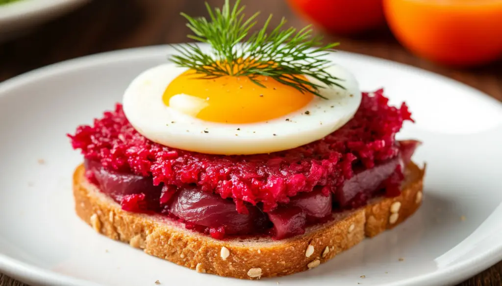 Селёдка дала фору икре: эти праздничные ломтики со свёклой просто улёт