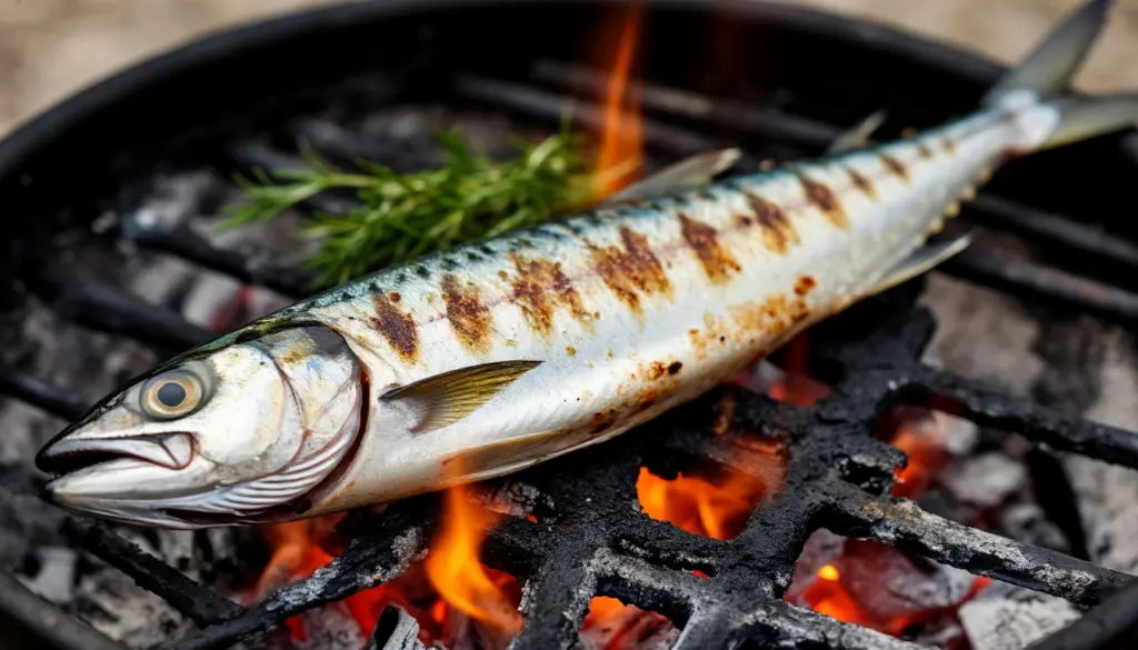 Скумбрия в духовке или на углях: маринуем с лимоном и специями — рыба сочная, с хрустящей корочкой