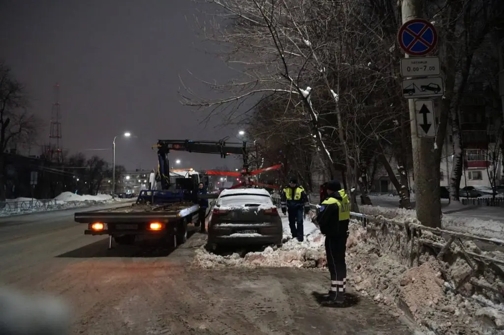 После трехдневного снегопада в Самаре было вывезено свыше 30 тысяч тонн снега