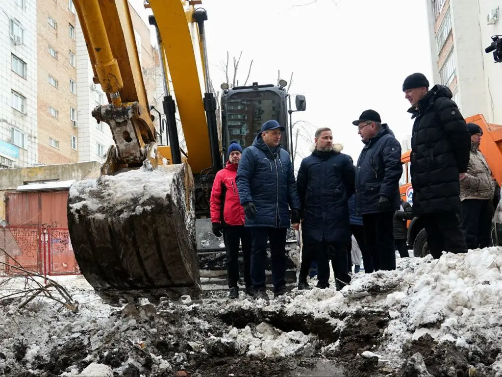 Иван Носков осуществил контроль за устранением утечек в трубопроводах в пяти районах города Самара