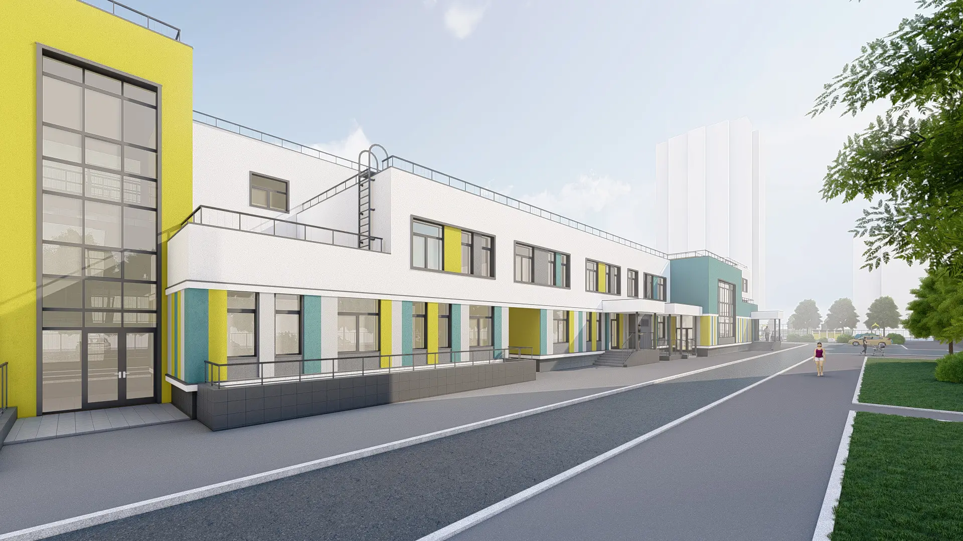 Становится известным, каким образом будет оформлен детский сад в районе «Амград» в Самаре