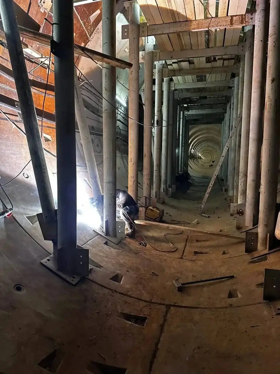 Завершено строительство основания левого тоннеля на станции «Театральная» в Самаре