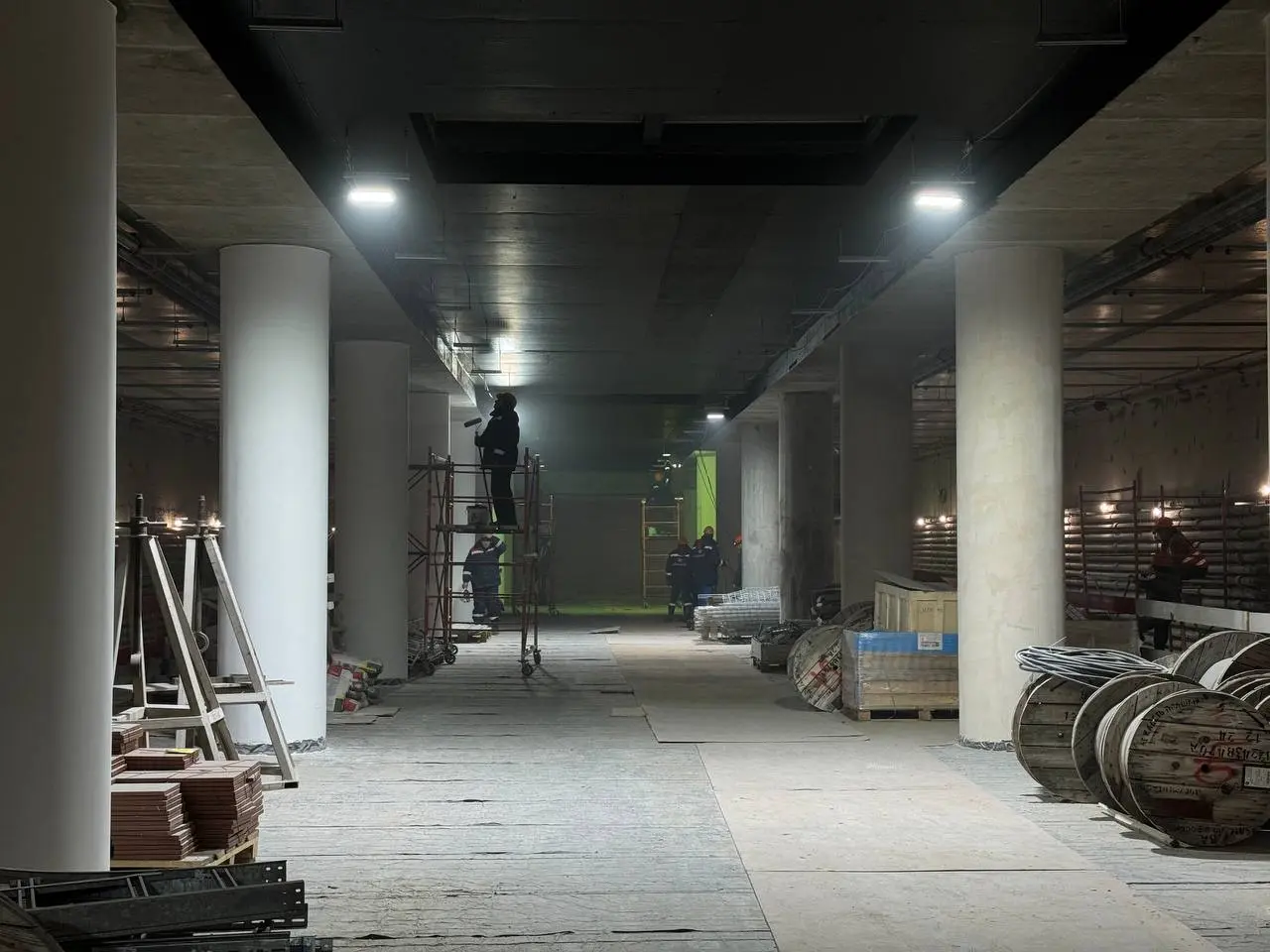 Завершено строительство основания левого тоннеля на станции «Театральная» в Самаре